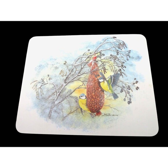 Kelsey Stonehouse Melamine Placemats Garden Birds 6 in Box - Picture 3 of 11